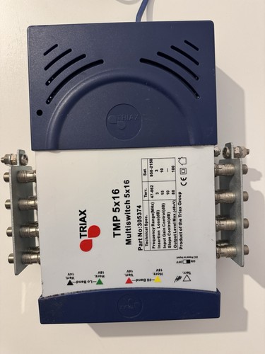 Multiinterruptor alimentado por red Triax TMP 5x16 LTE parte 305374 - Imagen 2 de 12