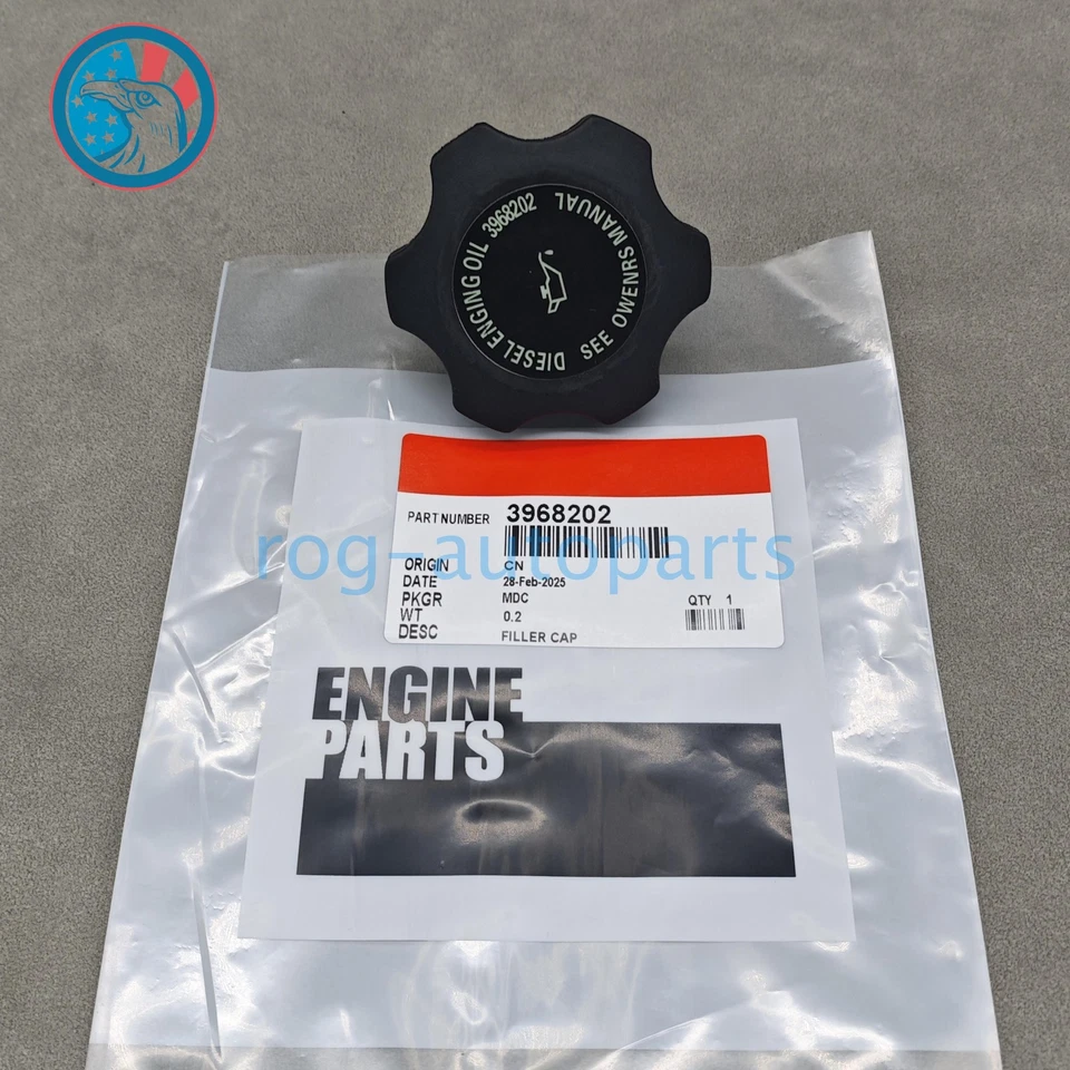 OEM 1PCS CAP oil FILLER For Dodge Cummins 98-2017 ISB5.9 3973511 3968202 USA Foto 3 de 4