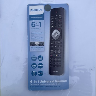 Original Philips 6 in 1 Universal Fernbedienung SRP5016/10 für alle Marken
