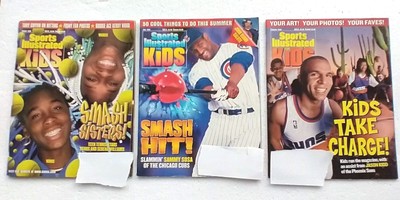 1998,'99 & 2000 Sports Illustrated For Kids. Serena, Venus Rookie with cards!!