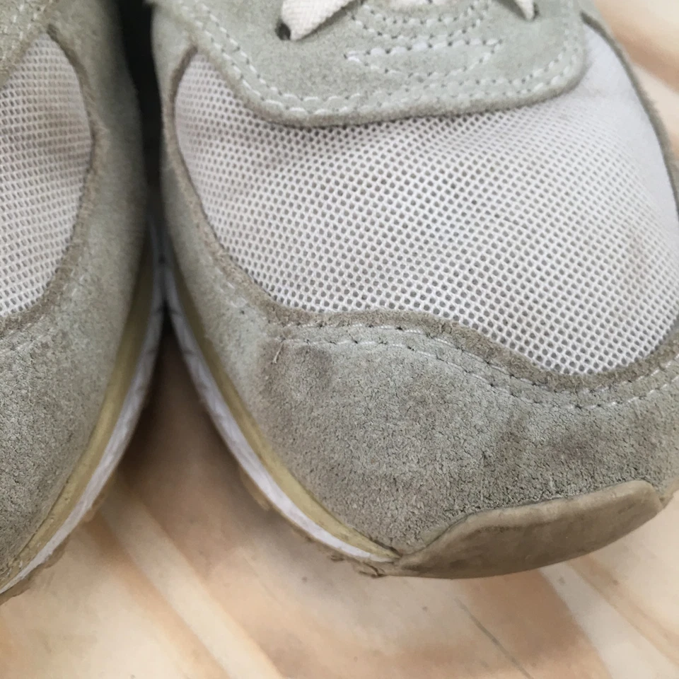 New Balance Shoes 574 Womens 8 Lace Up Low Top Sneakers Green Suede Fabric - Image 3 of 4