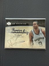 2007-08 Upper Deck Premier Penmanship #PEN-PA Tony Parker #31/50 Auto