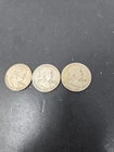Lot of 3 - Franklin Half Dollars- 90% Silver - Two 1953-D's & One 1953-S!