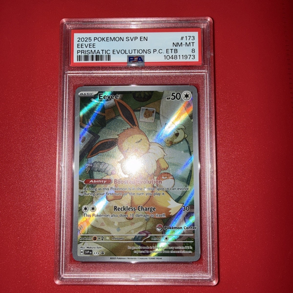 Eevee - 173 (Pokemon Center Exclusive) 173 Sv: Scarlet & Violet