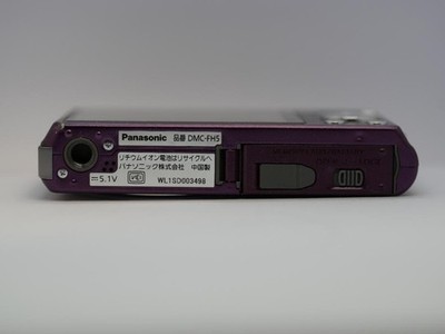 Panasonic LUMIX DMC-FH5 Purple 16MP Compact Digital Camera with
