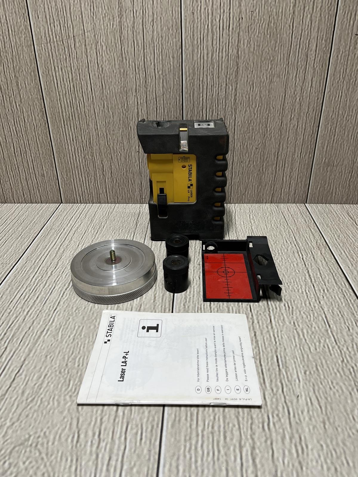 Stabila Leveling Self Leveling Laser Kit LA - P+L Horizontal or Vertical Laser.