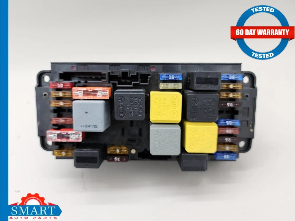 Mercedes R171 SLK280 SLK350 SLK55 AMG módulo dianteiro SAM relé caixa de fusíveis 05-11 fabricante de equipamento original - Imagem 2 de 4