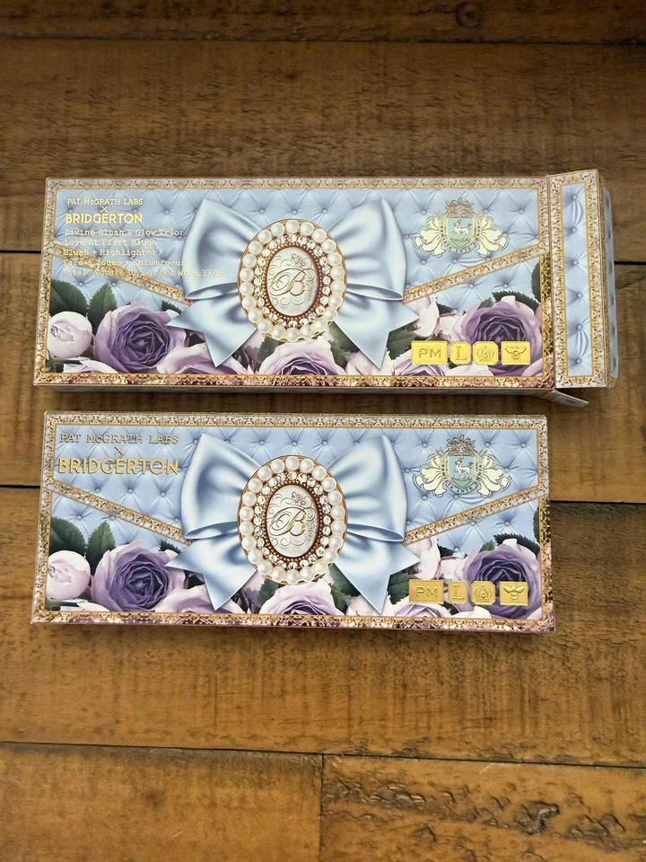 Pat McGrath Labs Bridgerton Divine Blush & Glow Trio Face Palette 0.37oz Italy - Image 4 of 4