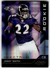 2011 Panini Absolute Memorabilia Jimmy Smith Spectrum Black #/25 Rookie #145