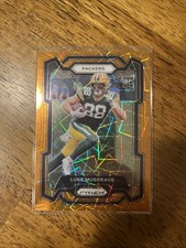 Luke Musgrave Rookie 2023 Panini Prizm Orange Lazer Parallel
