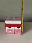 Vintage Hello Kitty Sanrio 1984 Mini Jewelry/Trinket Box With Mirror & Drawers — photo 8