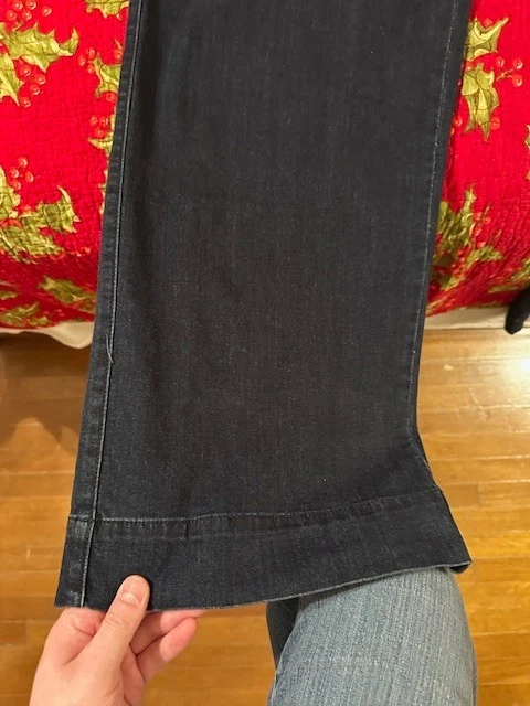 Macacão jeans azul Melissa McCarthy 2XL usado - Imagem 3 de 4