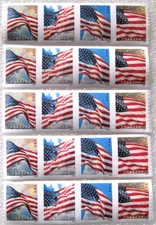20 U.S. Forever Stamps (Self Adhesive)