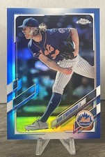 2021 Topps Chrome #35 Noah Syndergaard Blue /150