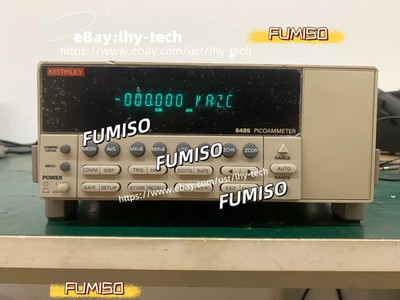 1 PCS Keithley 6485 Picoammeter pAmmeter 5-1/2 Digit Resolution /Good function&l