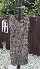 Samantha Faiers Sequin Mini Dress Sparkly going out dress size  6