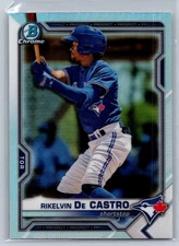 Rikelvin De Castro 2021 Bowman Chrome Refractor #BD-188