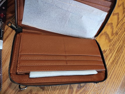 NEW Western Zip Around Wallet Purse Clutch Native American - Bild 4 von 11