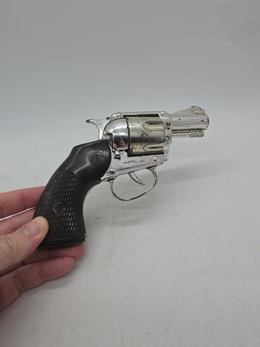 Vintage Mattel Shoot In Shell SnubNose 38 Toy Cap Gun Feels And Looks Real Heavy