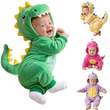 Generic Baby Dinosaur Costume Green 6-9 Months