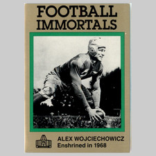 Alex Wojciechowicz #128 1985 Football Immortals Philadelphia Eagles Football NFL