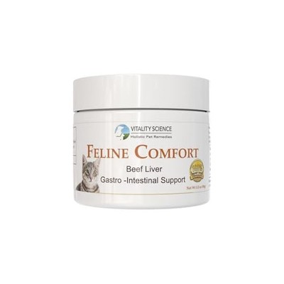 Vitality Science Feline Comfort Digestive Support for Cats - Maintains Healthy