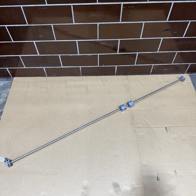 Thomson Industries 1NAM12NMOLX60 Linear Guide Assy. Round Shaft End Supported