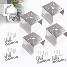 4 Pack Corner Mount for Stainless Steel Mounting Corner Bracket Gives Bigger ...