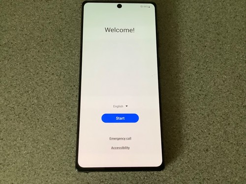 Samsung Galaxy Note20 - 128 GB - Mystic Gray (Unlocked) cracked screen see pic