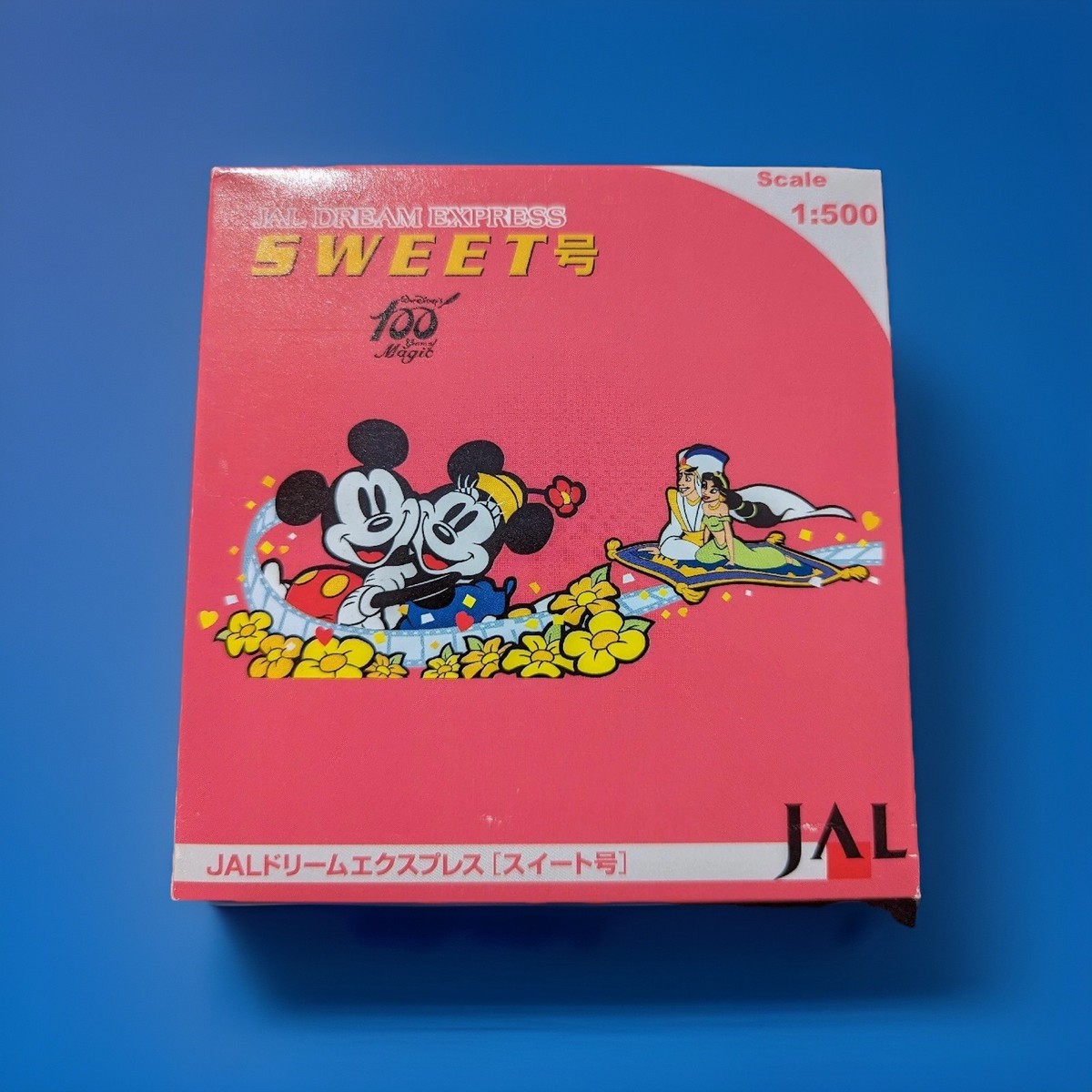 JAL Dream Express 50th Anniversary Disney 100th Model Plane