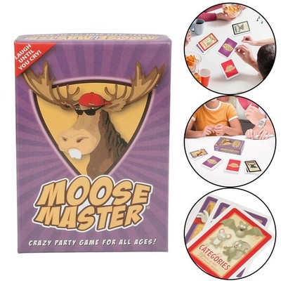 Moose Master Kartenspiel 3 -10 Spieler Verrücktes Partyspiel alle Altersgruppen