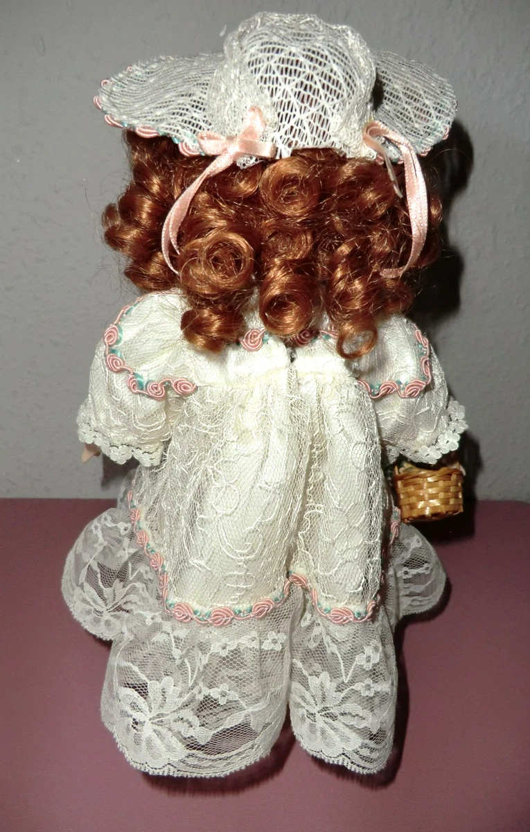 Wunderschöne Porzellanpuppe von Maryse Nicole für The Franklin Mint, limitiert