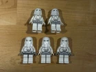 Lot Of 5 Lego Star Wars Snowtrooper Minifigures
