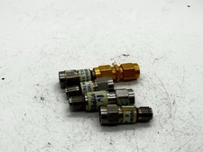 Lot of 5 RF Fixed Attenuators – SMA Connectors – Mixed Brands