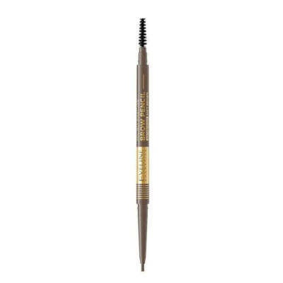 Eveline Micro Precise Waterproof Brow Pencil Liner 02 Soft Brown 