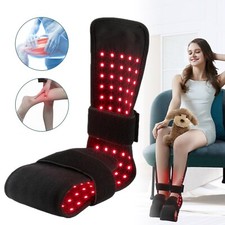 For Foot Pain Relief 660nm 850nm LED Red Light Therapy Shoe Device W/ Pulse Mode