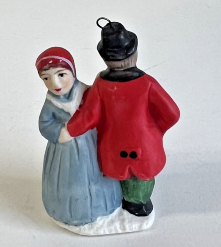 Dickensville Collectibles Dancing Couple (LSX) Ornament Holiday Village Vintage - Picture 5 of 8