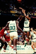 Gerald Henderson of the Boston Celtics 1980's Basketball Photo 3