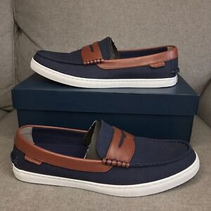 cole haan mens blue shoes