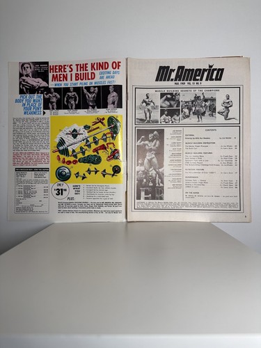 Vintage Rares MR. AMERICA Magazines (Variations) Arnold, Charles, Joe - Picture 25 of 73