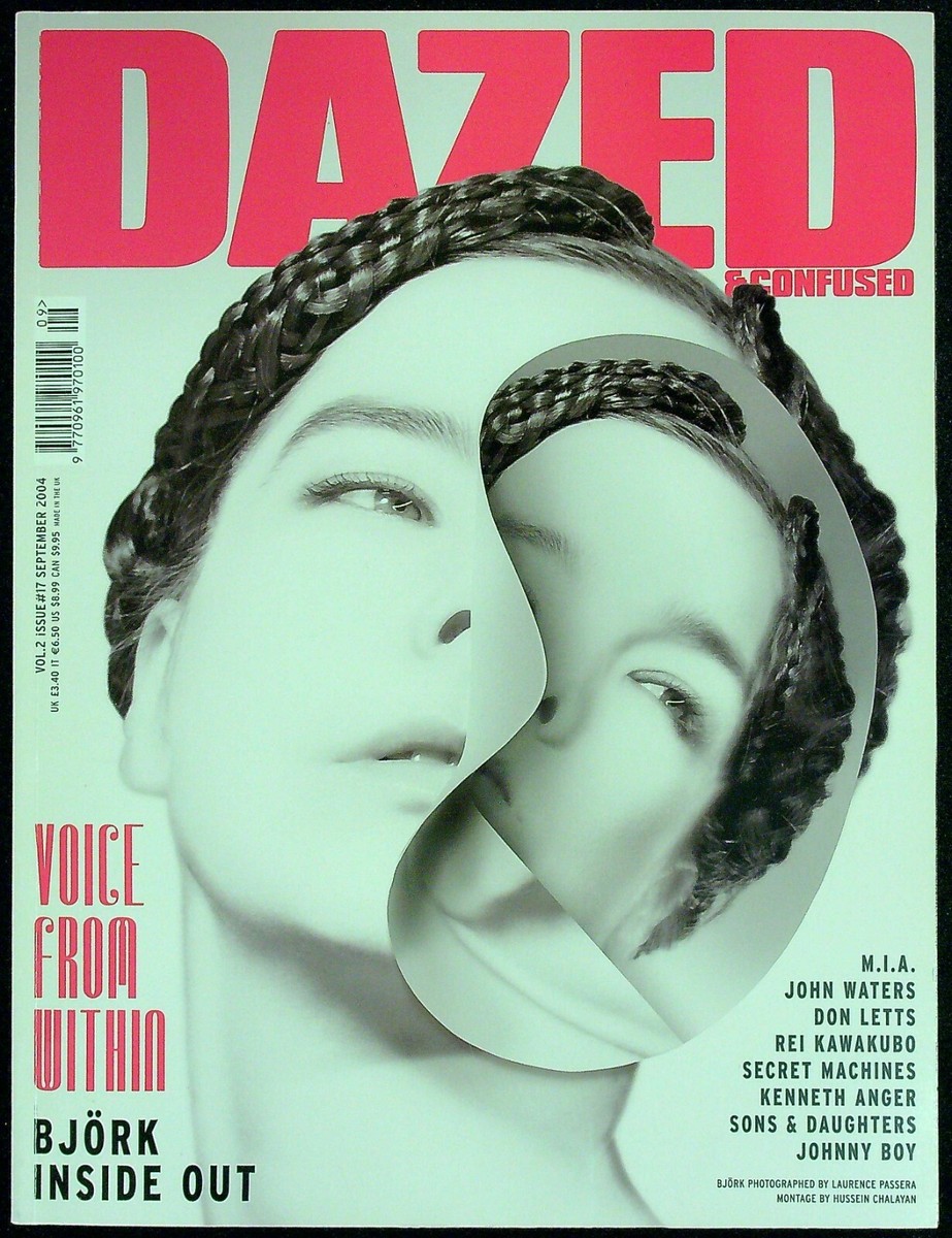 DAZED CONFUSED 9/2004 BJORK Rei Kawakubo Rie Rasmussen