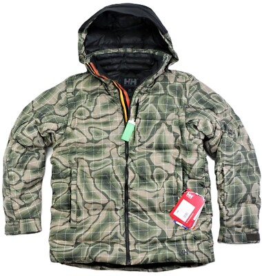 Helly Hansen Men's Axamer Down Jacket  HOD Collection Ski Vest Waterproof XL New