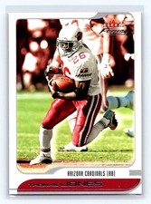 2001 Fleer Focus Football Card #40 Thomas Jones ARIZONA CARDINALS
