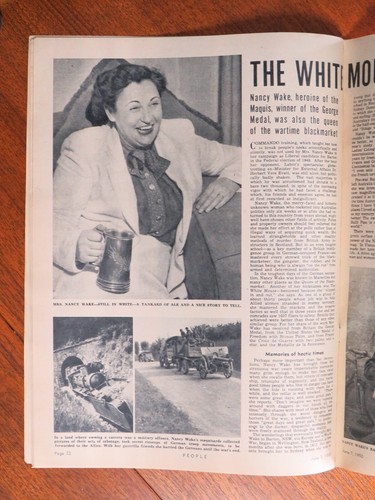People magazine June 7, 1950 - Jane Russell cover, Namatjira, Nancy Wake - Picture 5 of 5