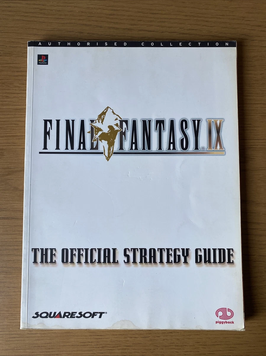 Le guide officiel Final fantasy IX (9) Sqauresoft playstation
