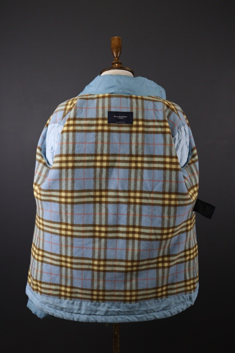 ジャケット・アウター BURBERRY LONDON Burberry London Jacket Plaid Lined Diamond Quilte Pink Jacket Coat