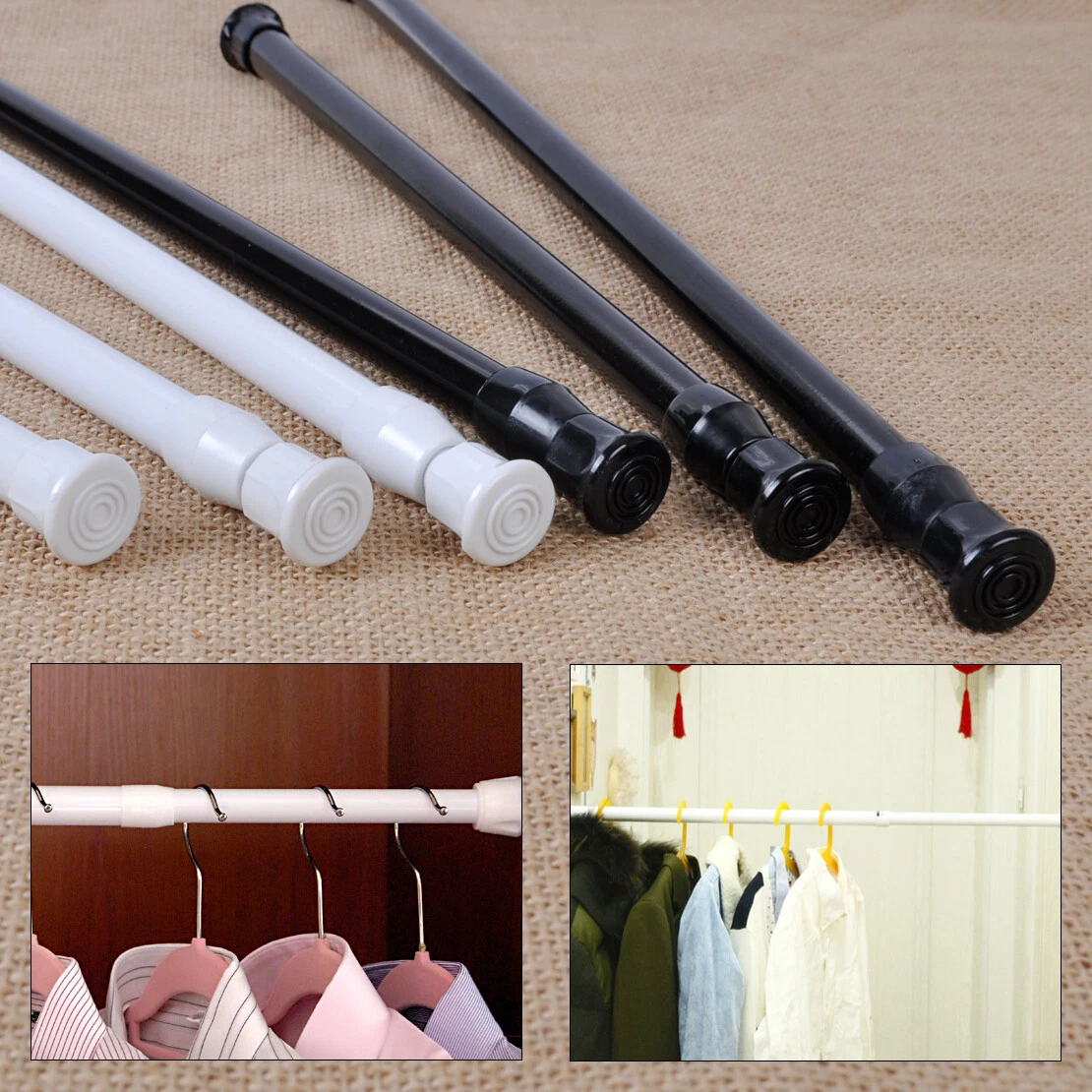 Tension rod for shower deals