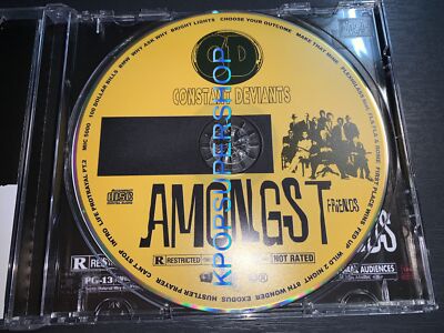 Constant Deviants Album Amongst Friends CD Booklet Great OOP Rare
