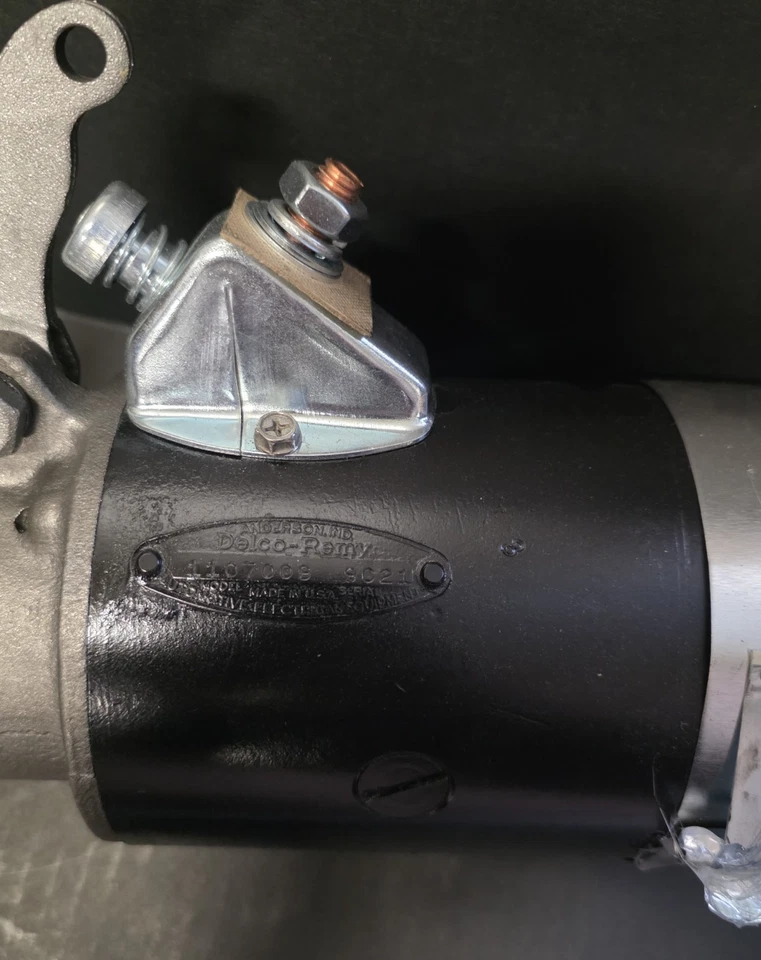 1951 GMC P150-22 L6 3.7Liter 6 Volt Starter Oem Part 1107009 Reman by Rvv - Image 4 of 4
