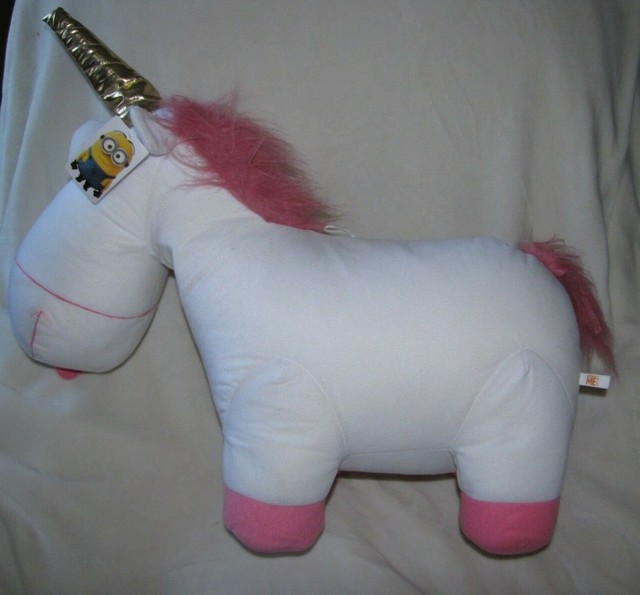 Despicable Me 2 HUGE Fluffy The Unicorn Plush 34" x 24" Toy Factory